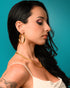 Maltese Traditional Fili Hoop Earrings